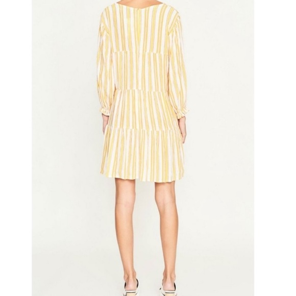 Faithful The Brand- Le Gallion Dress- Azure Stripe - Picture 2 of 6